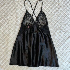 Black slip dress!